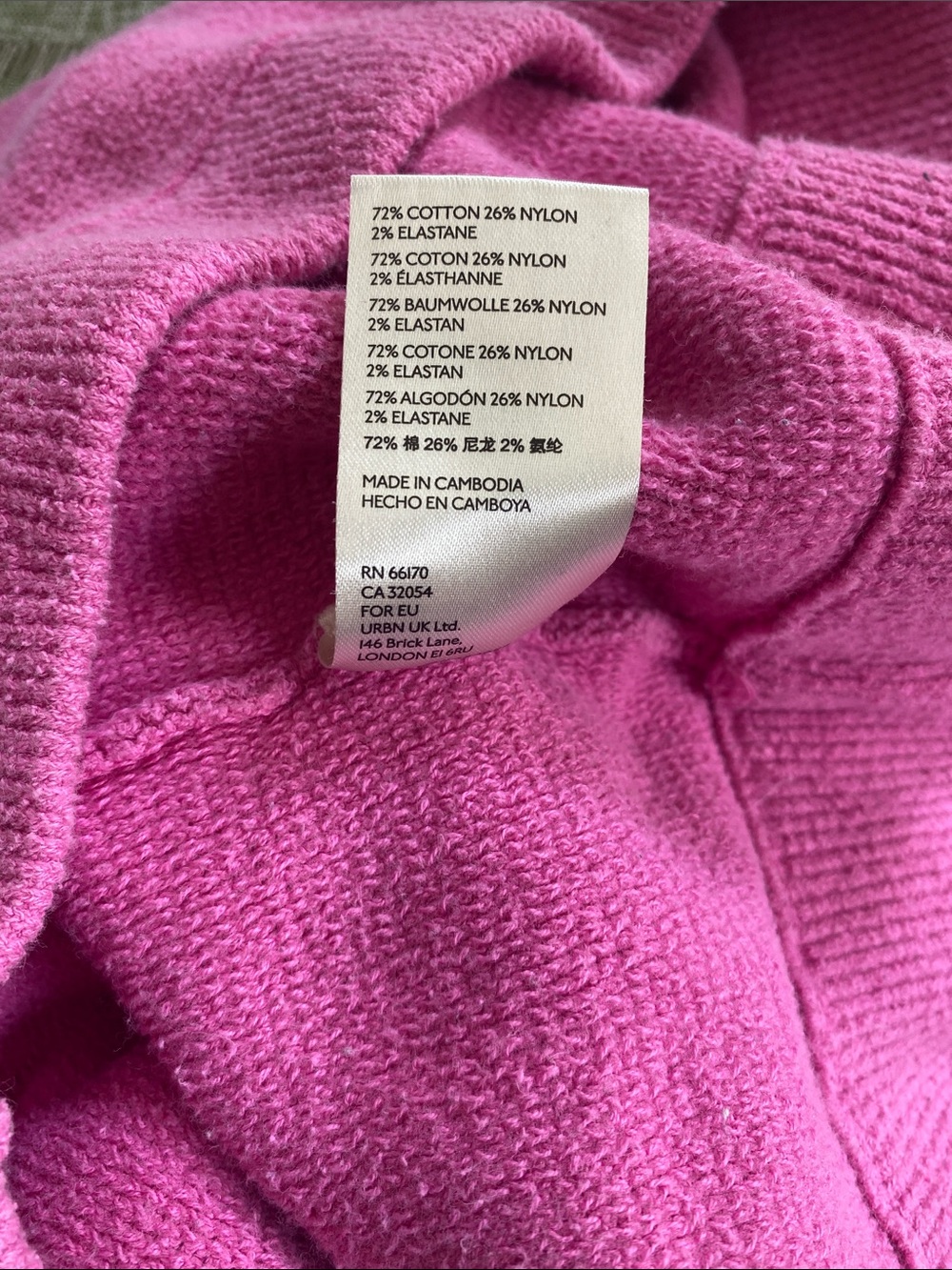 Free People Pink Oversized Ottoman Sweater Slouchy Mock Neck Cozy Boho Knit - Picture 7 of 9